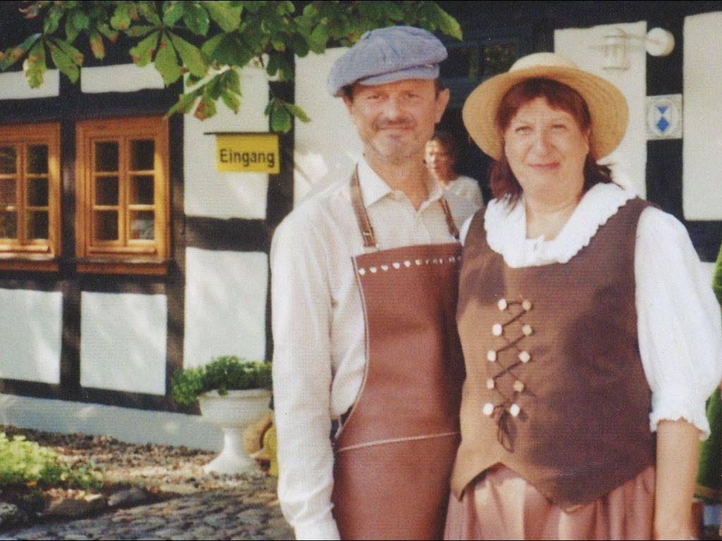 Posthalter Schmidt und seine Frau, Heimatverein Erkner