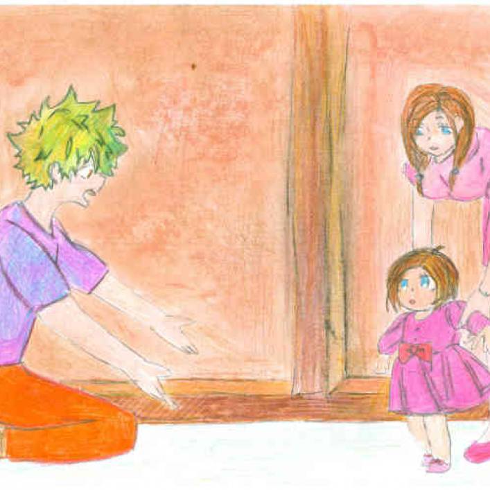 Melodie: Ich liebe meine Familie (Anime Style)