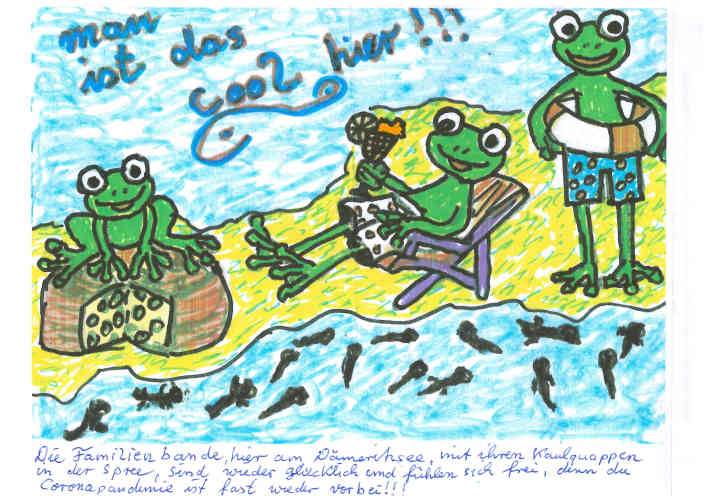 PT Marlon und Opa: Marlons Kaulquappen